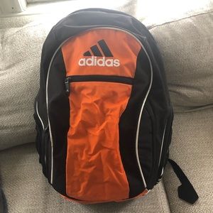 Adidas Climacool Fresh Pak Backpack Load Spring Bag Black And Orange.